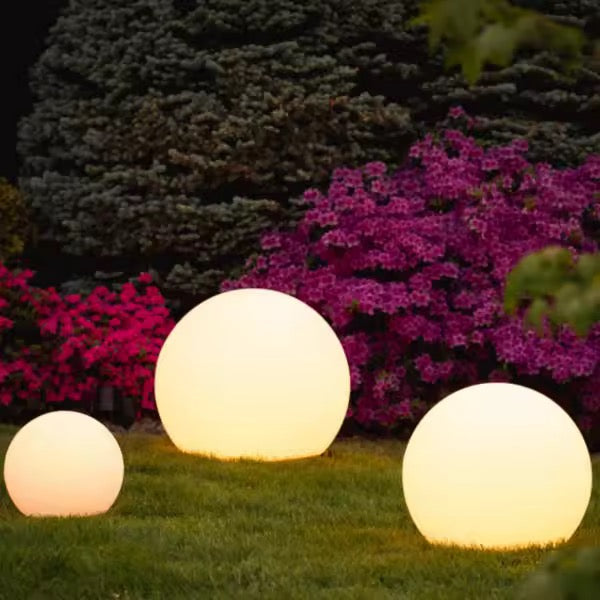 LED Rechargeable or Direct electricity Globe Lights for Patio Decor