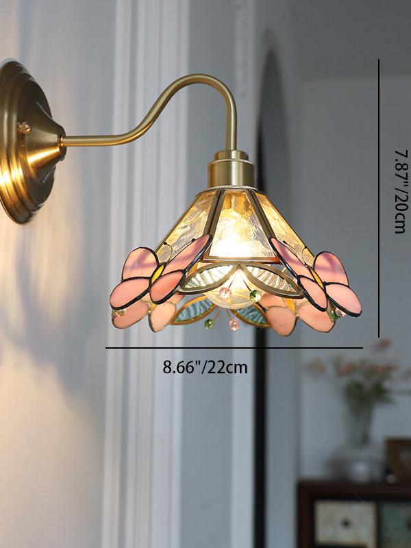 Butterfly Tiffany Wall Light
