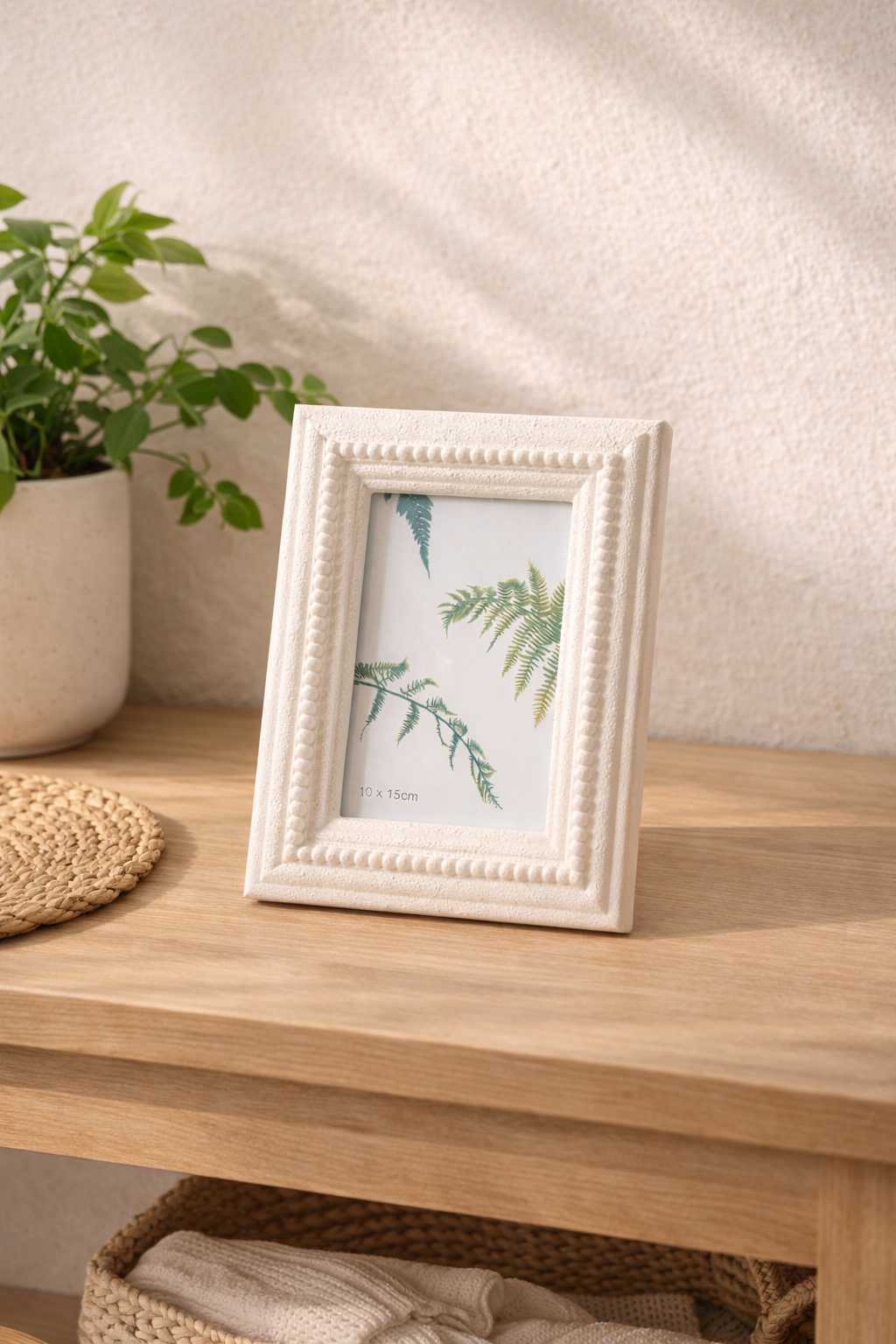 Classic White Decorative Photo Frame