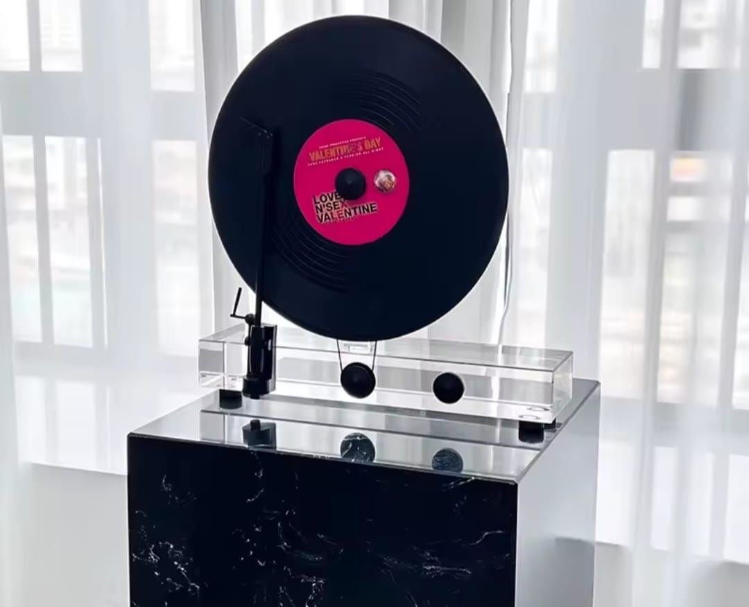 Modern Vinyl Record Decor
