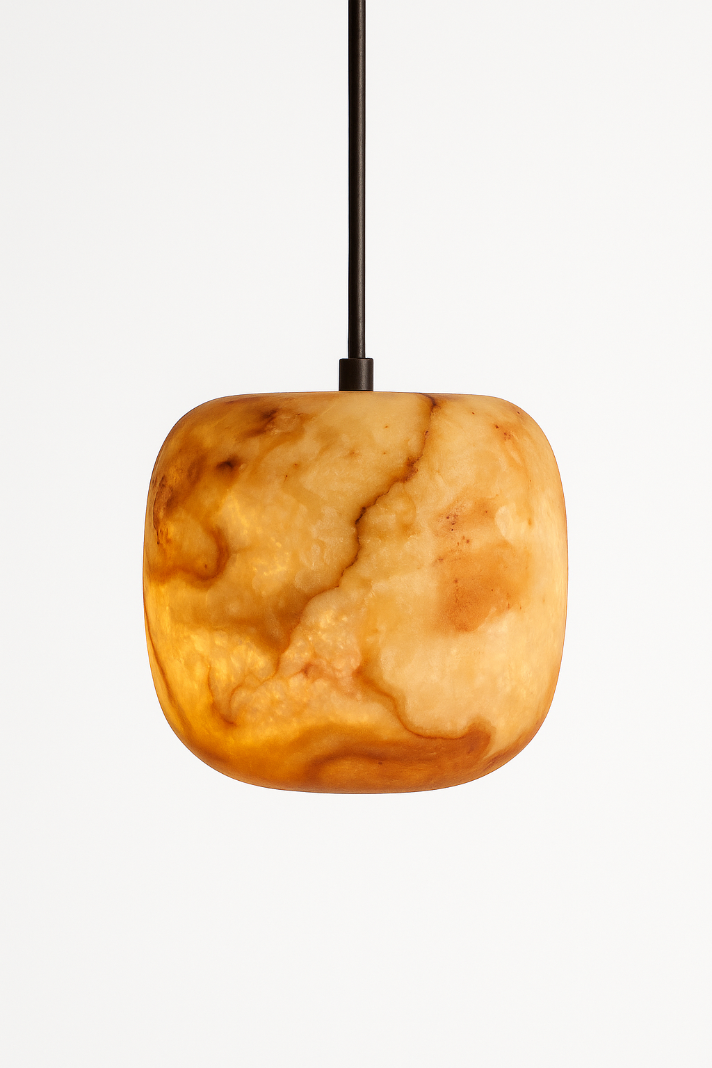 Amber Onyx Pendant Light