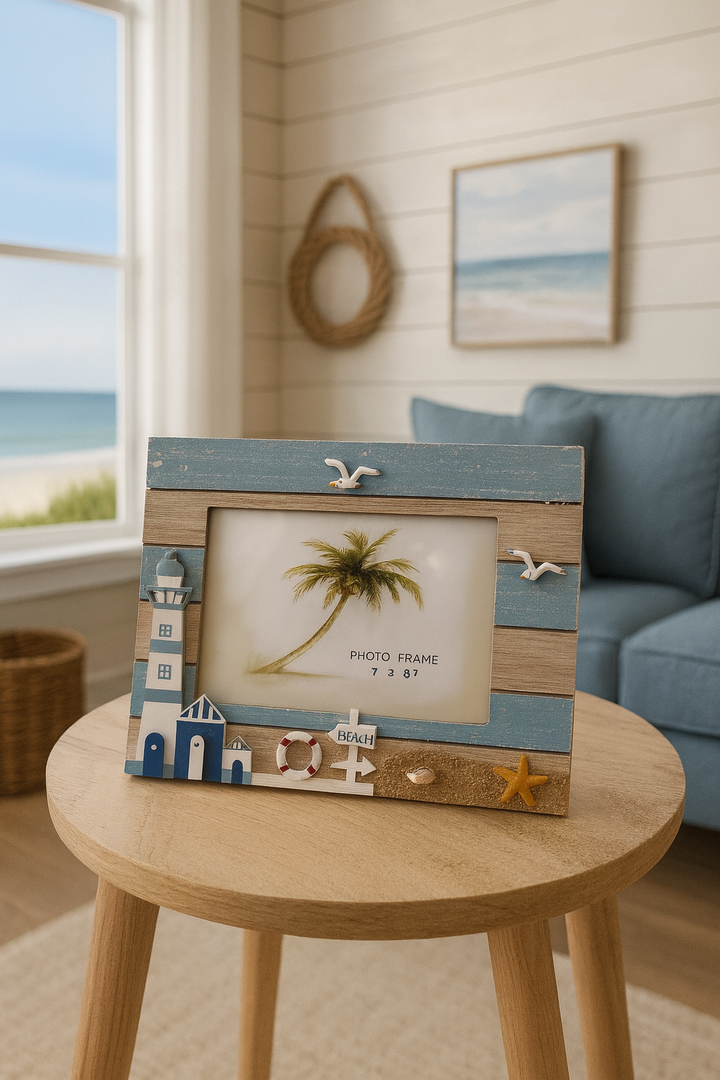 Nautical Wooden Photo Frame