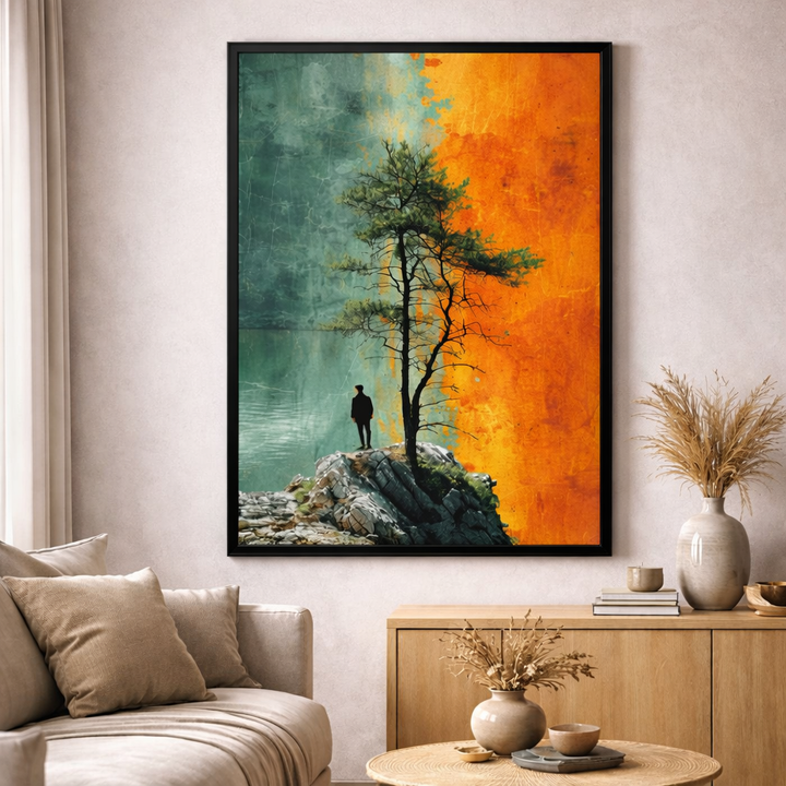 Solitary Tree Canvas