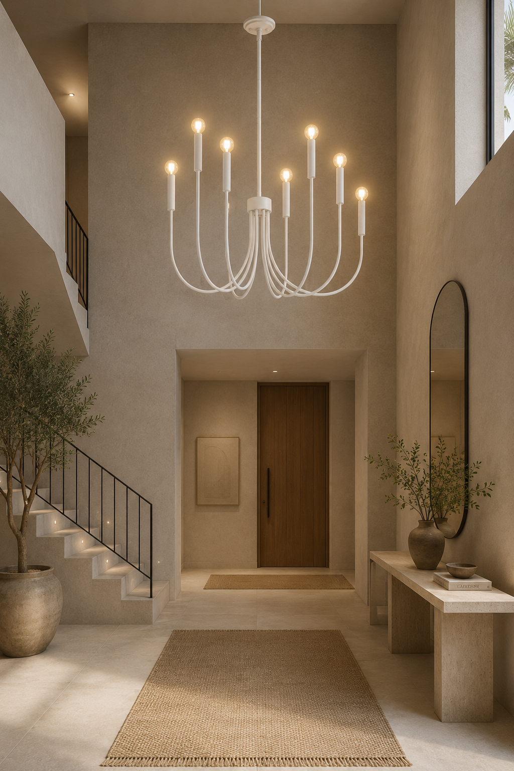 Black - Brass - Chrome- white  color Chandelier