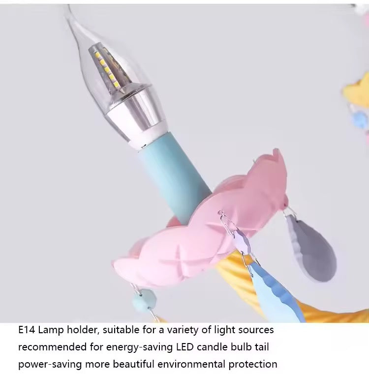 Pastel Fantasy Chandelier