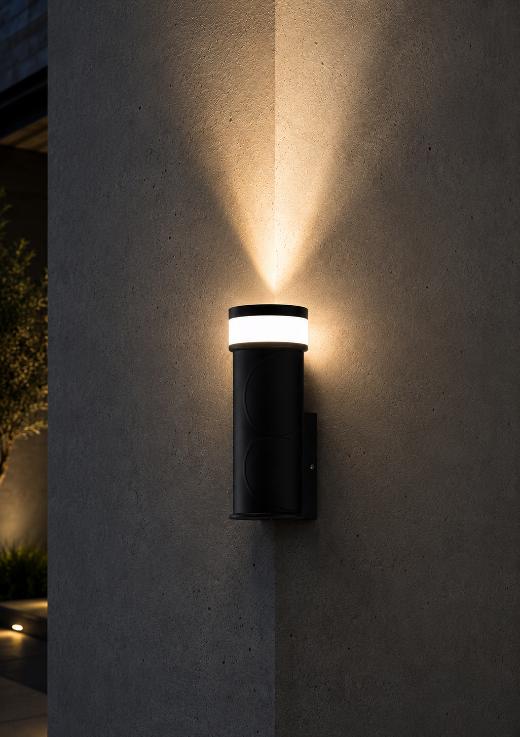 Capsule Outdoor Wall Light
