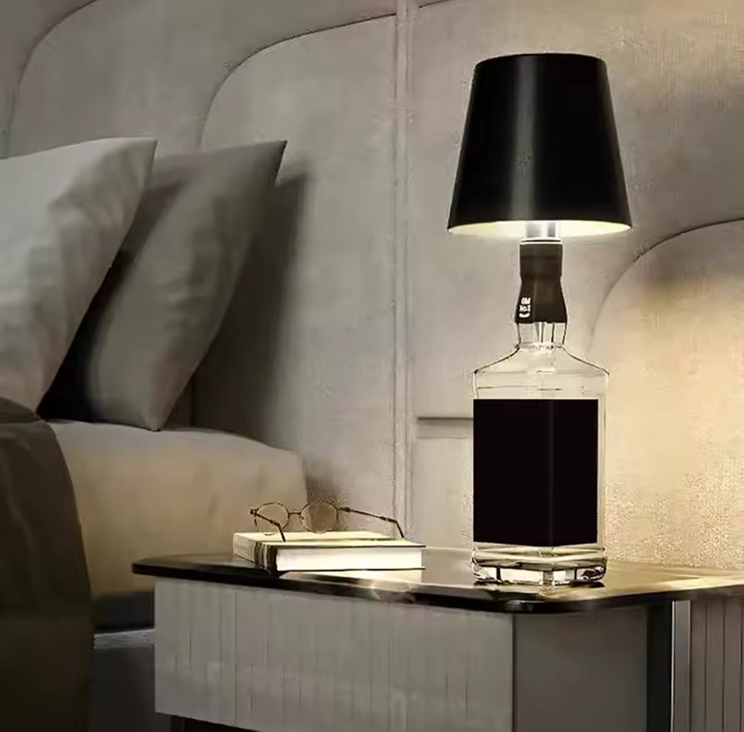 Touch Bottle-Top LED Rechargeable Table Lamp