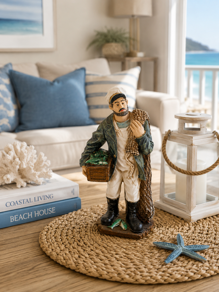 Fisherman Coastal Statue