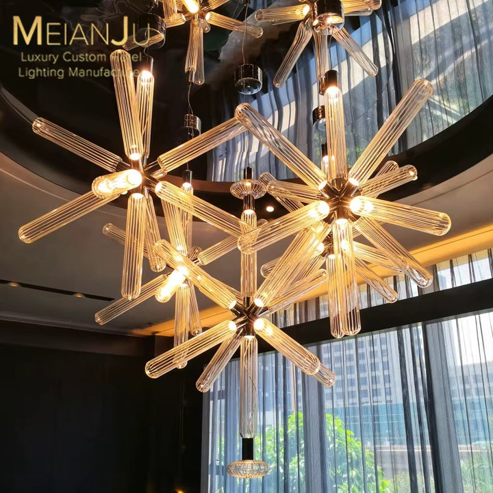 Modern Sputnik Chandelier