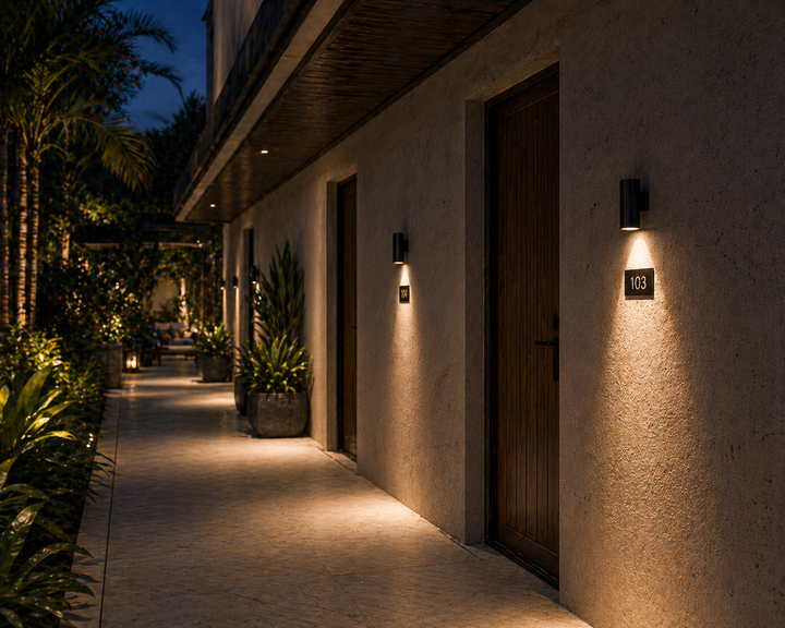 Outdoor Wall Light - Up Light