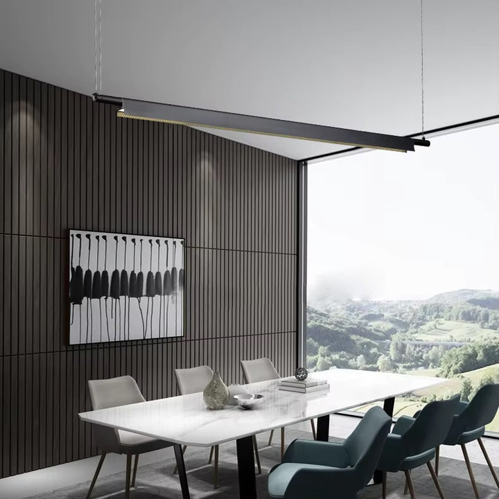 Modern Linear LED Pendant Light