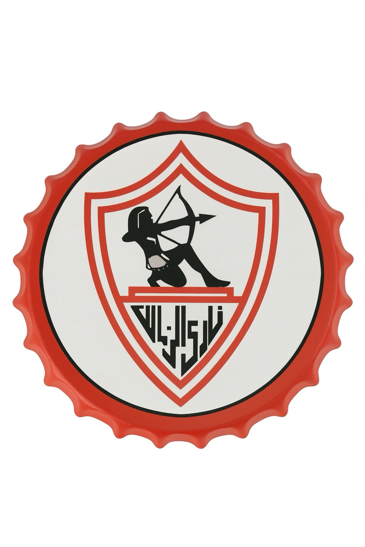 Zamalek - Bottle Cap Wall Art