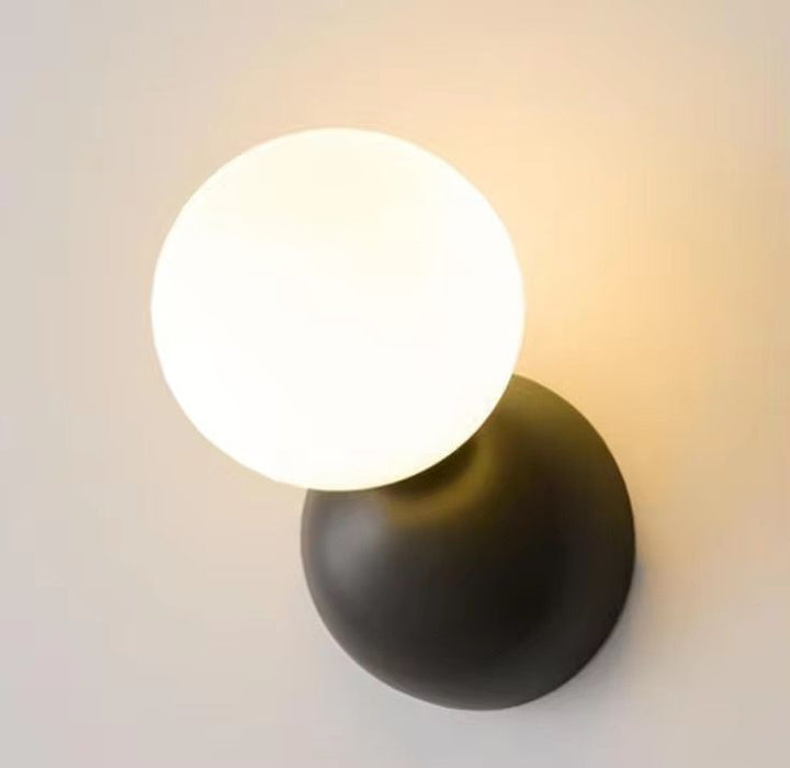 Gold Globe Wall Sconce