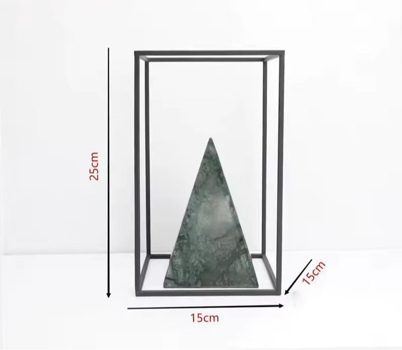 Geometric Pyramid Decor Set