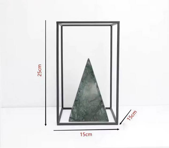 Geometric Pyramid Decor Set