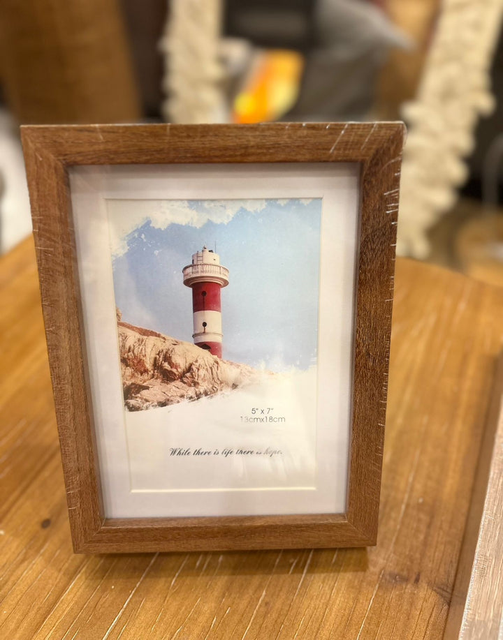 Wood Frame Photo Display Set of 2