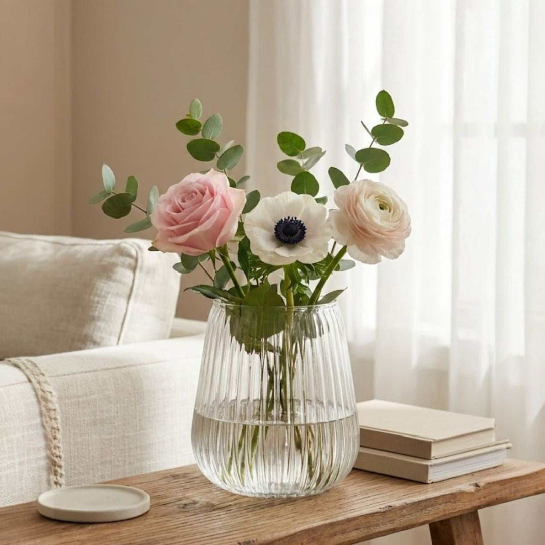 Lilosh Bubble Glass Vase 20 cm