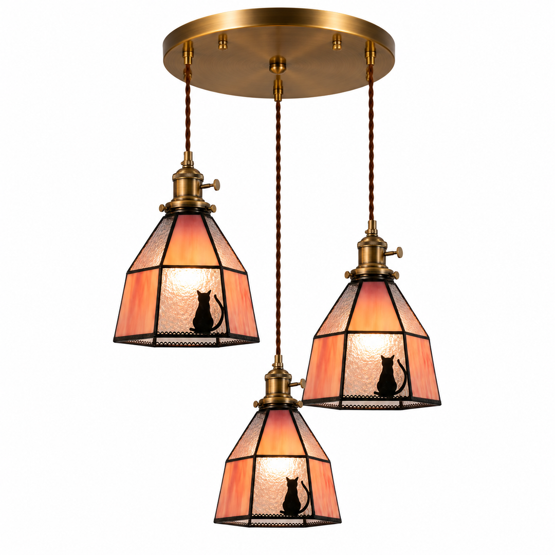 Cat Silhouette Pendant Light