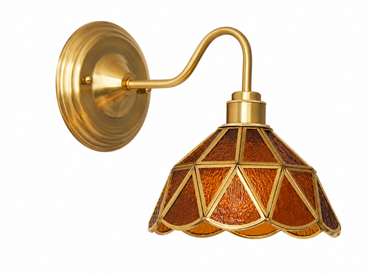 Amber Tiffany Wall Sconce