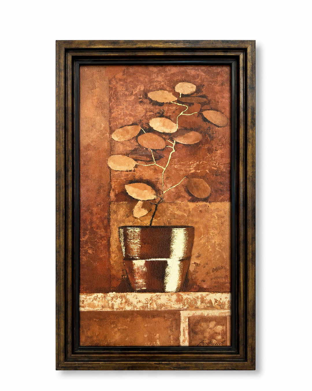 Brown Botanical Wall Art 25 * 40 cm