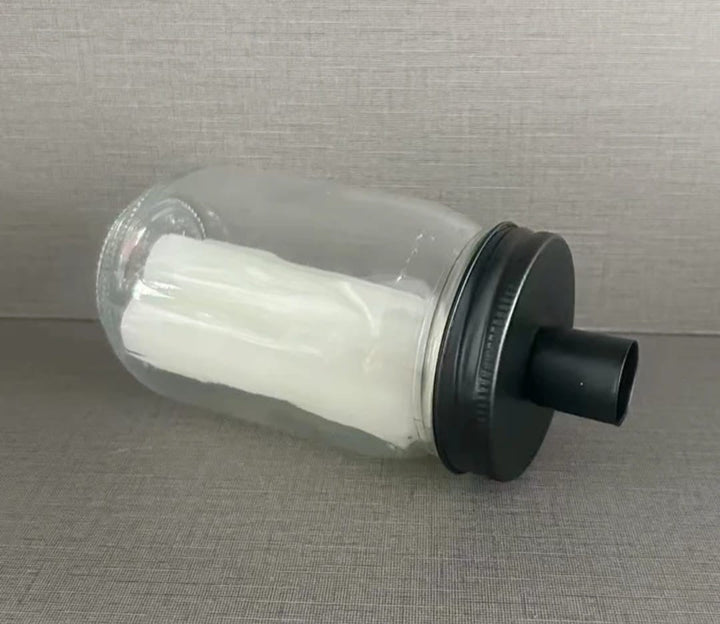 Glass Candle Holder Set