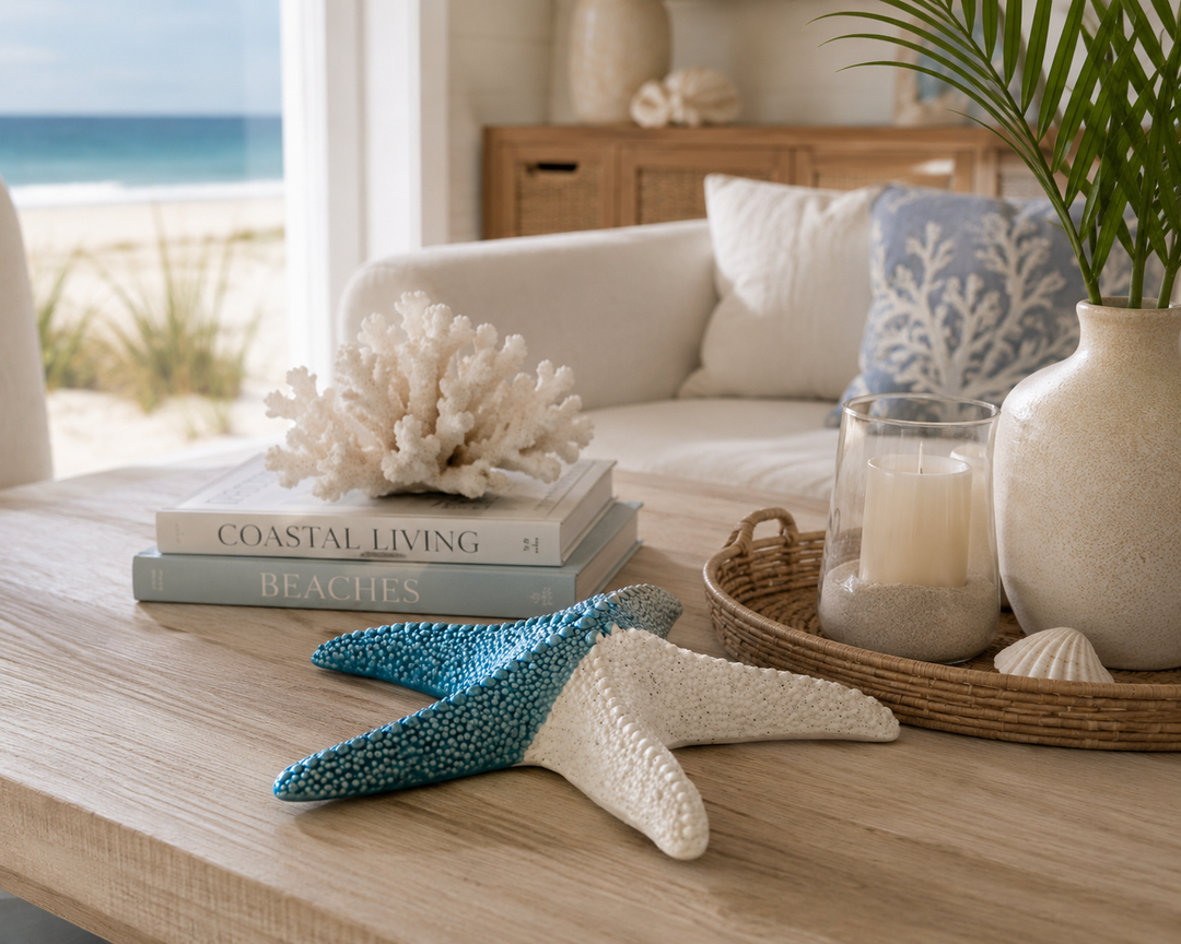 Coastal Starfish Decor Set