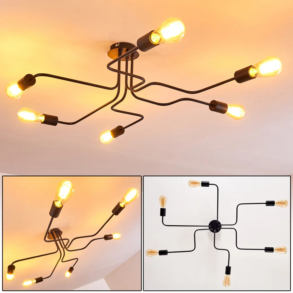 Contemporary Branch Ceiling Light