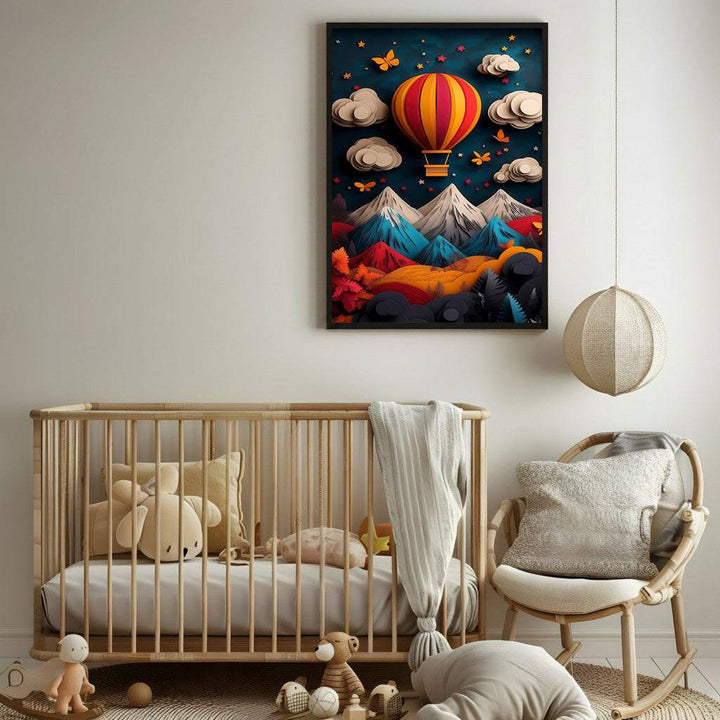 Hot Air Balloon Fantasy Canvas Art