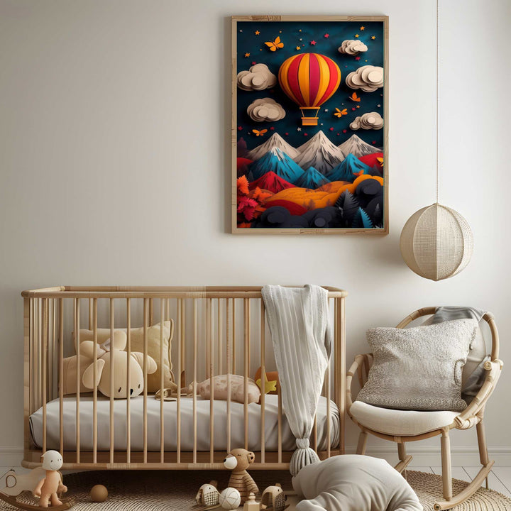 Hot Air Balloon Fantasy Canvas Art