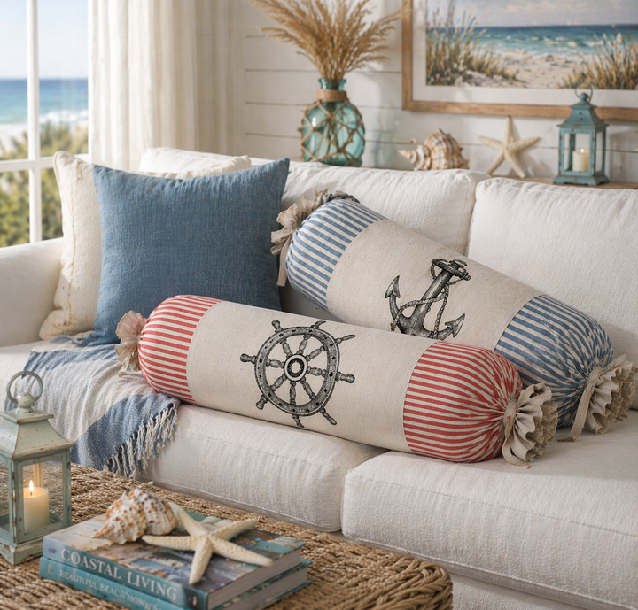 Nautical Bolster Cushions