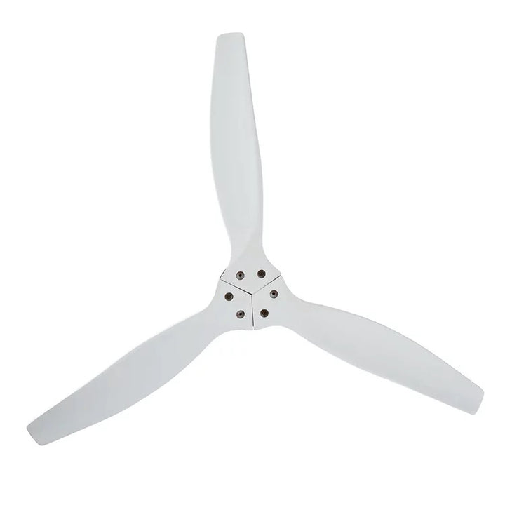 Modern White Ceiling Fan with Three Blades