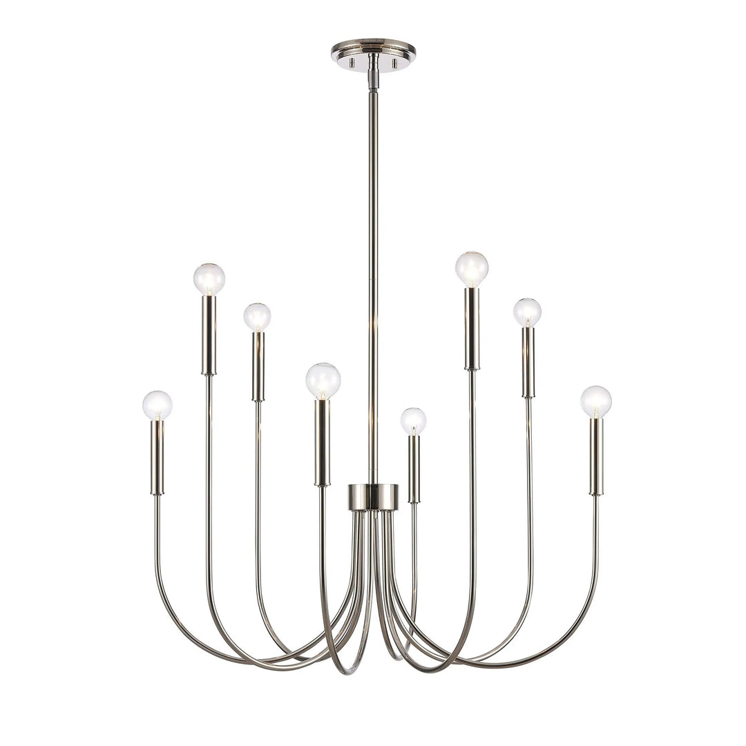 Black - Brass - Chrome- white  color Chandelier