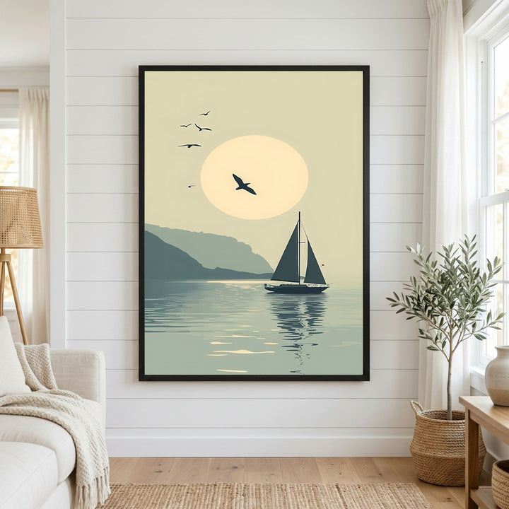 Silent Horizon Sail Canvas