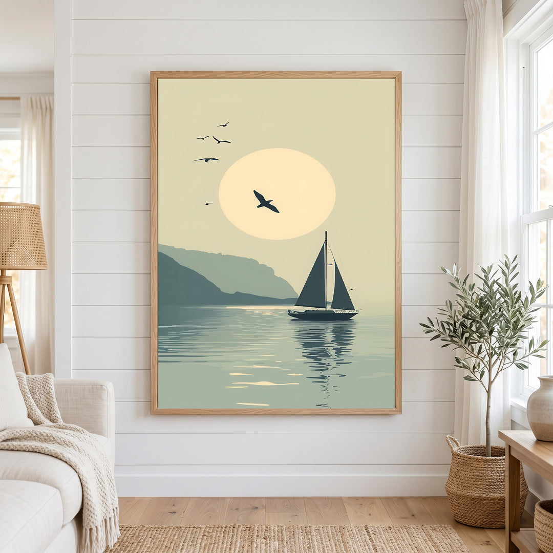 Silent Horizon Sail Canvas