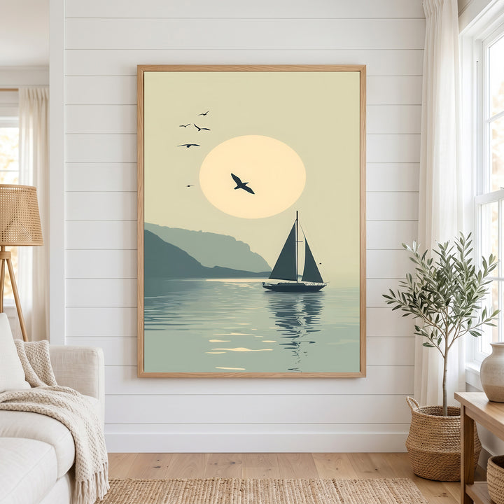 Silent Horizon Sail Canvas