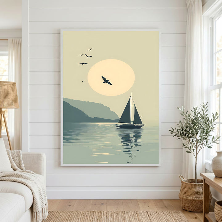 Silent Horizon Sail Canvas