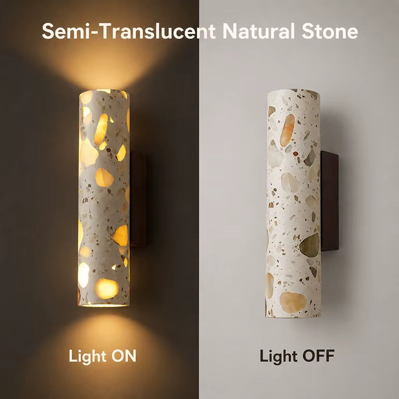 Speckled Terrazzo Wall Sconce