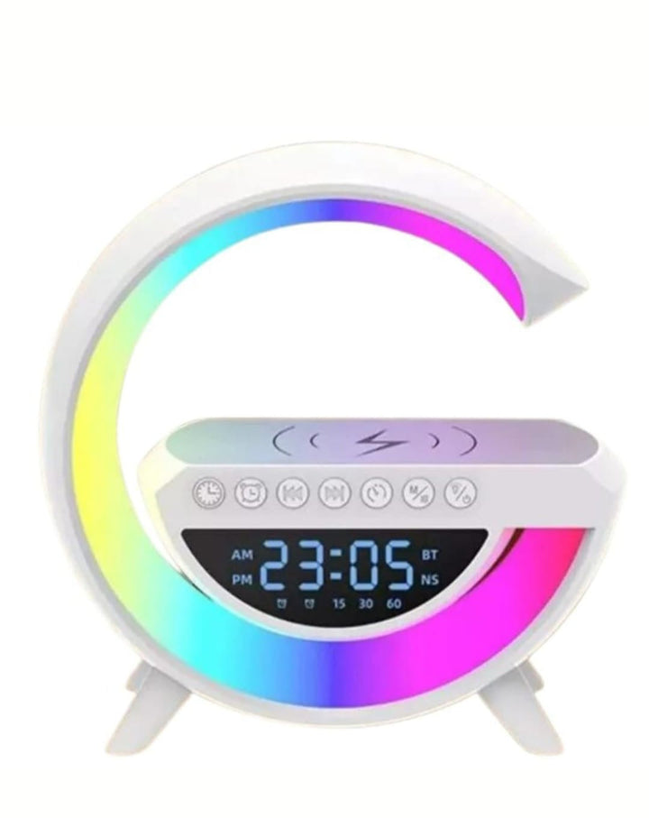 LED Smart Alarm Clock with Wireless Charging