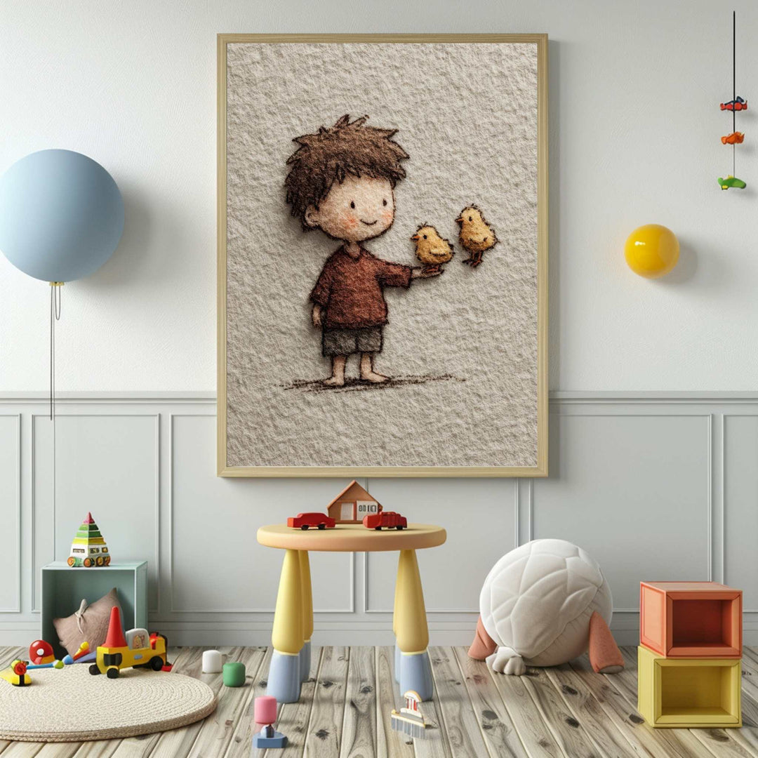 Gentle Friendship Kids Canvas