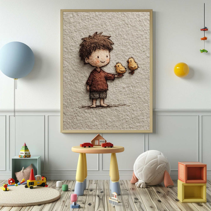 Gentle Friendship Kids Canvas