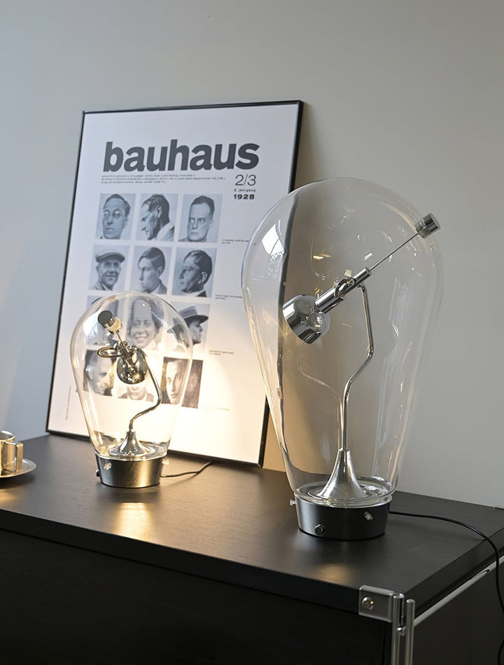 Modern Glass Dome Table Lamp