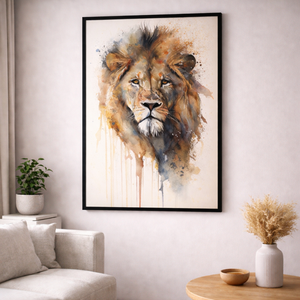 Majestic Lion Canvas