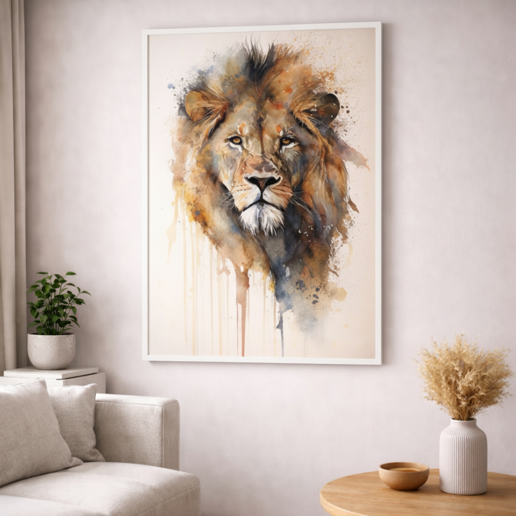 Majestic Lion Canvas