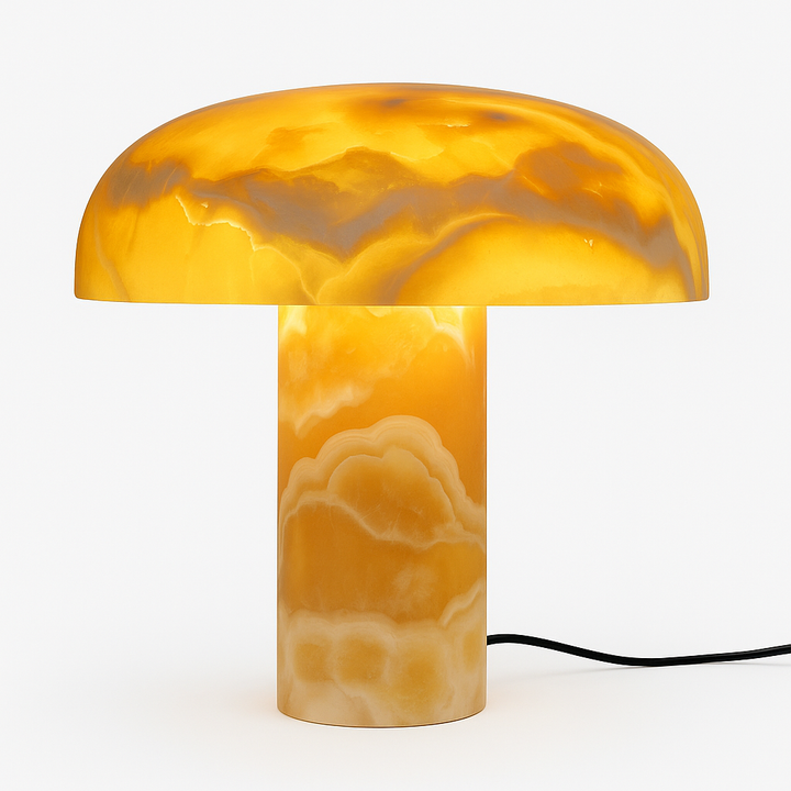 Alabaster Stone Table Lamp