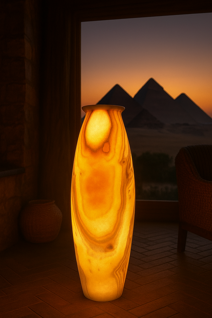 Alabaster Floor Lamp