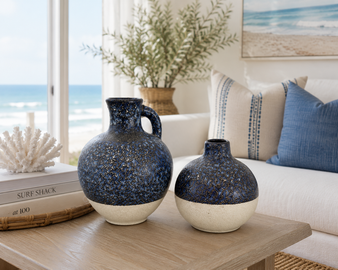 Ocean Orb Vase Set