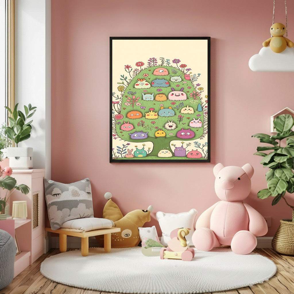 Cute Fantasy Tree Friends Canvas
