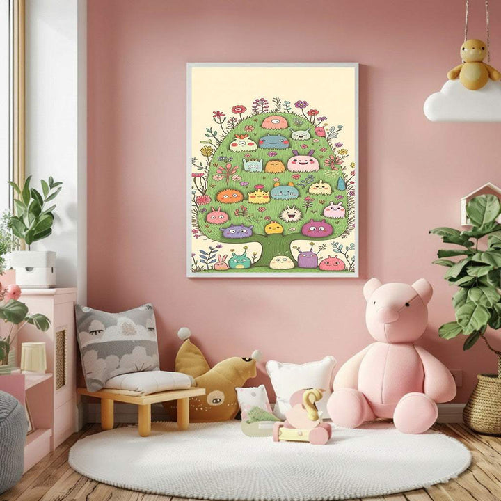 Cute Fantasy Tree Friends Canvas