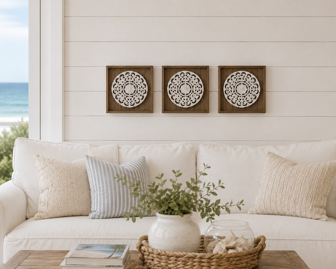 Decorative Floral Wall Art Set