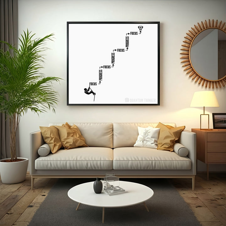 Focus Progress Achievement Canvas
